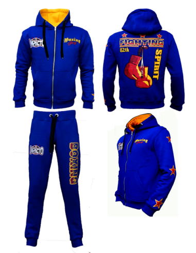 Chándal deportivo de campeón de lucha de boxeo para hombre y mujer, ropa  deportiva con estampado 3D, chaqueta informal divertida, sudaderas con