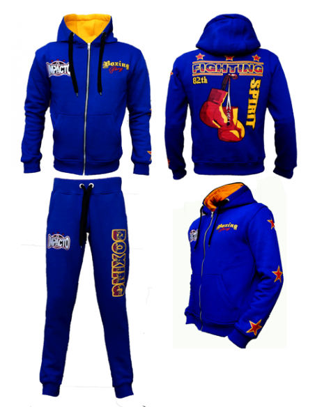 Chándal deportivo de campeón de lucha de boxeo para hombre y mujer, ropa  deportiva con estampado 3D, chaqueta informal divertida para otoño, B12